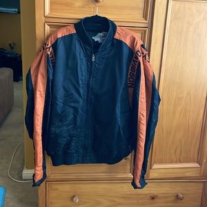 Harley Davidson all weather jacket with inside pocket. Body and sleeve lining.